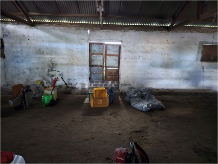 제시외건물(ㄷ) 내부 전경