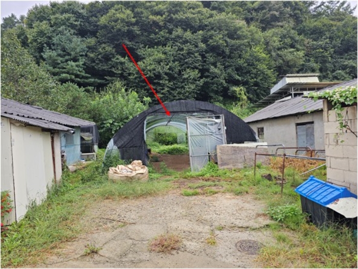 제시외건물(ㅁ) 전경