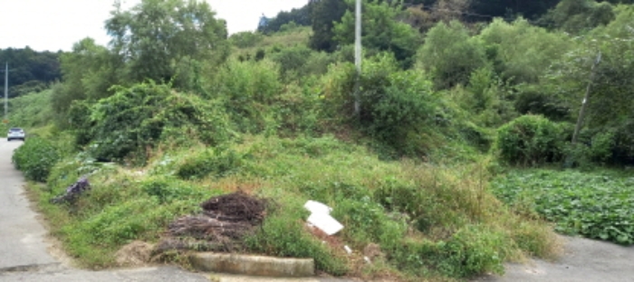 목록 1. 토지(휴경지로 잡풀이 무성함)