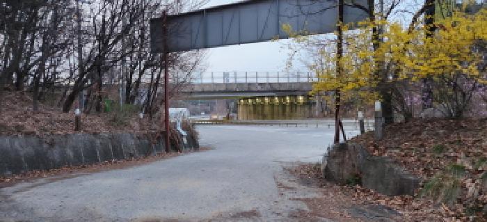 목록 부동산 진입로 전경