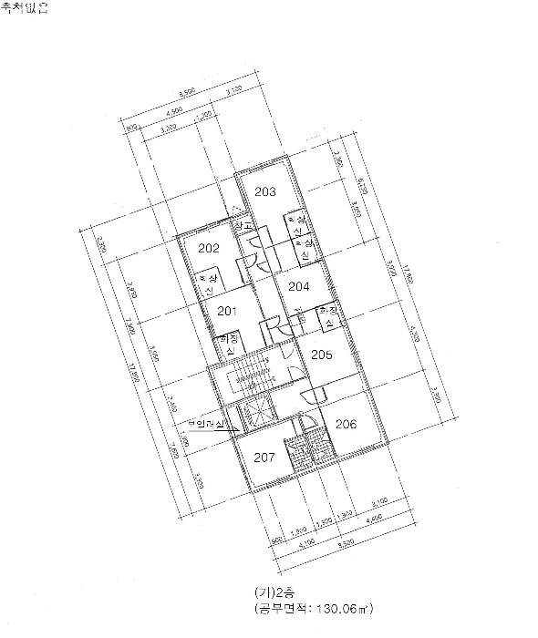 건물개황도 및 내부구조도