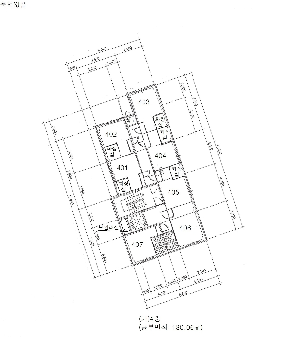 건물개황도 및 내부구조도