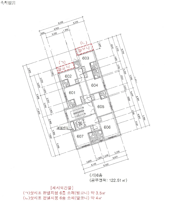 건물개황도 및 내부구조도