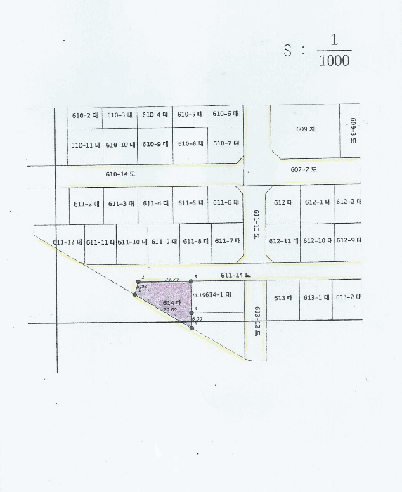 지적 및 건물개