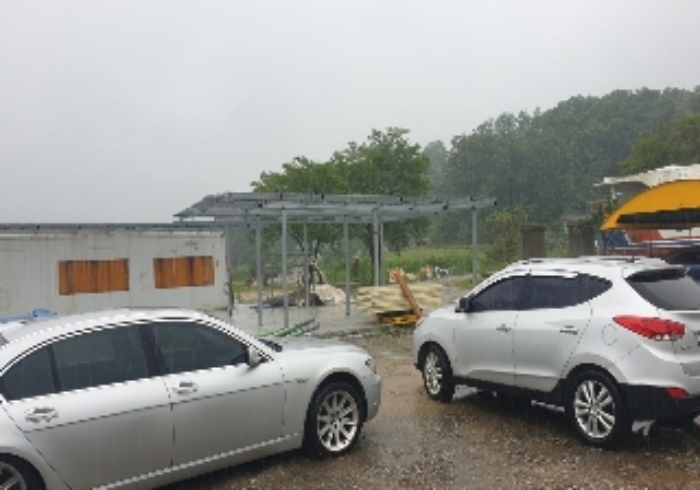 목적물 1번 철골구조물