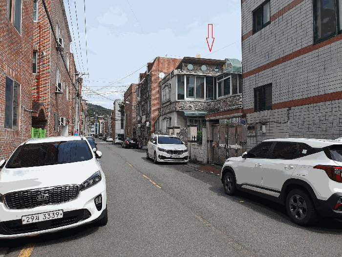 본건 남서측 전경