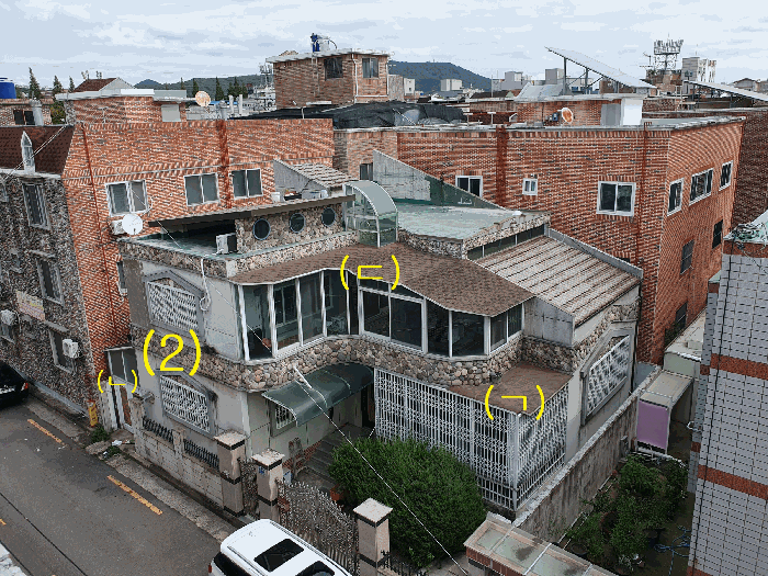 본건 남서측 전경