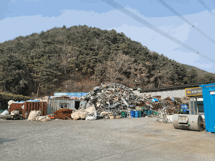 타인점유 적치물