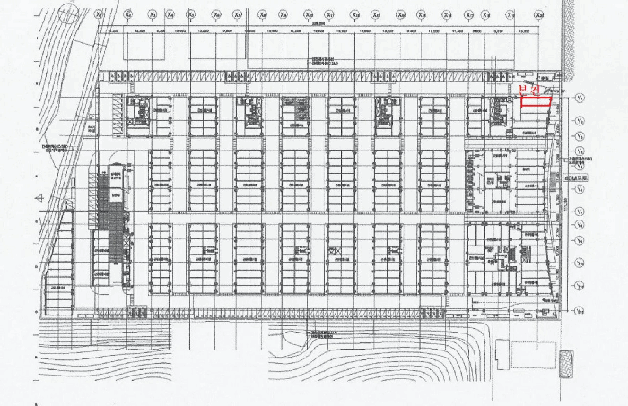 건물개황도(호별배치도)