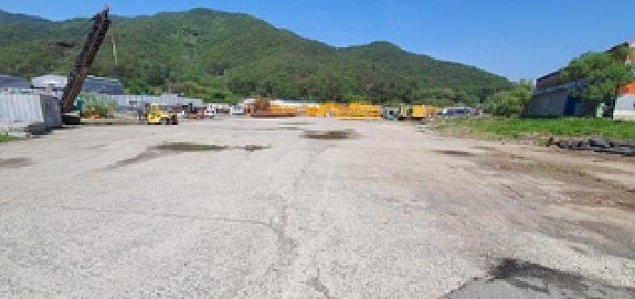 기호4 토지 입구쪽 (주)태고건설 임차부분에서 안쪽으로 전경 및 주변전경