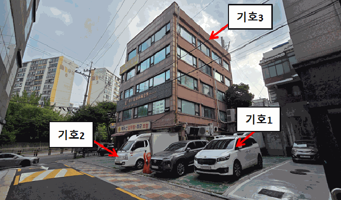 본건전경(본건 남서측에서 촬영)