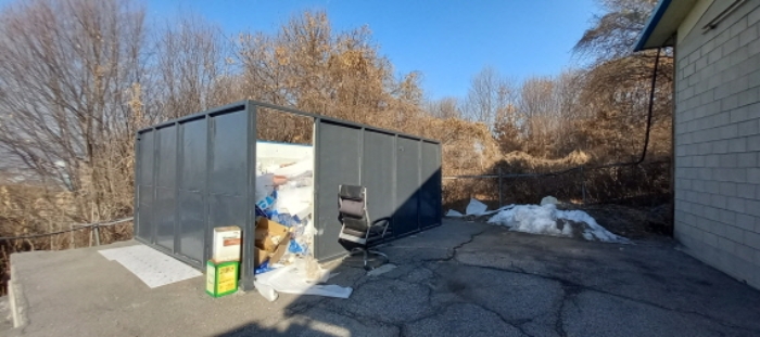 제시외 건물(쓰레기적치장)