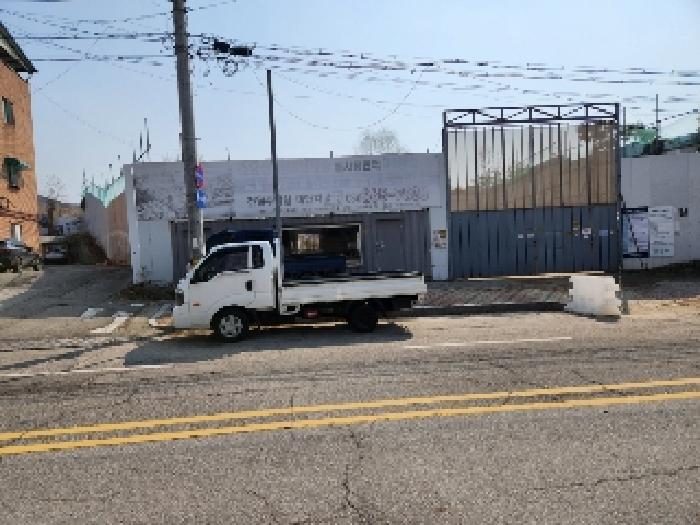 본건 공사현장 입구 전경