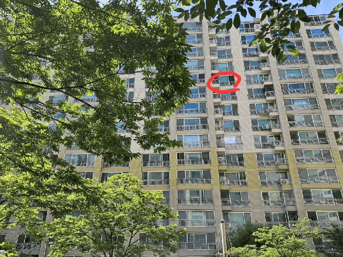 본건 아파트(101동)