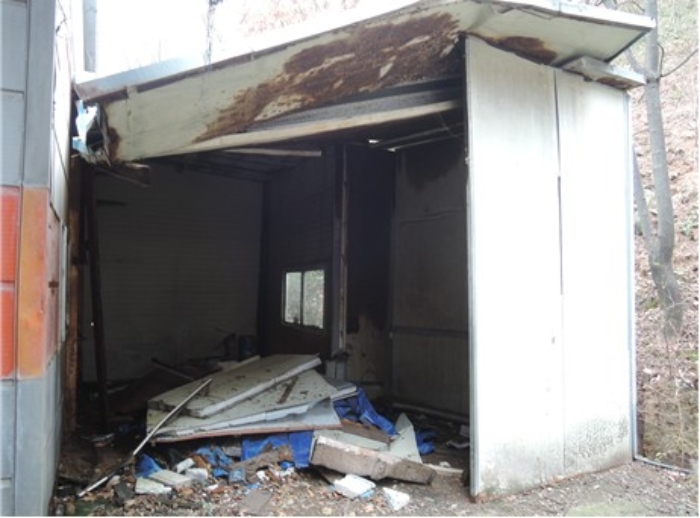 건물 바)증축부분(경량철골구조)