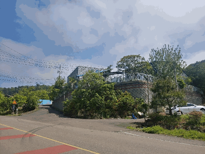 대상물건 남서측