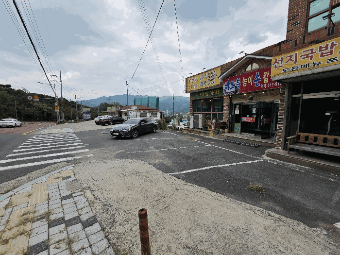 입구 간선로변 상황