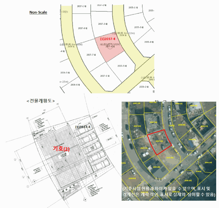 지 적 및 건 물 개 황 도