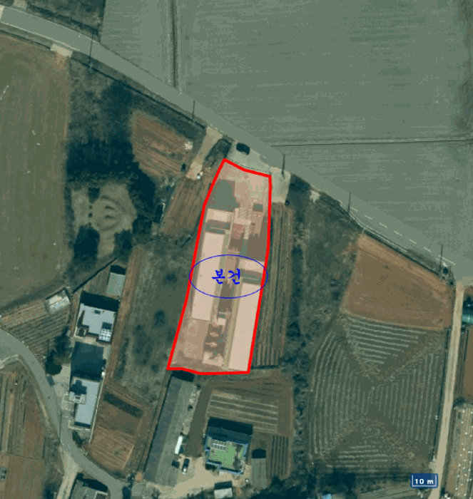 상세위치도(항공도면)