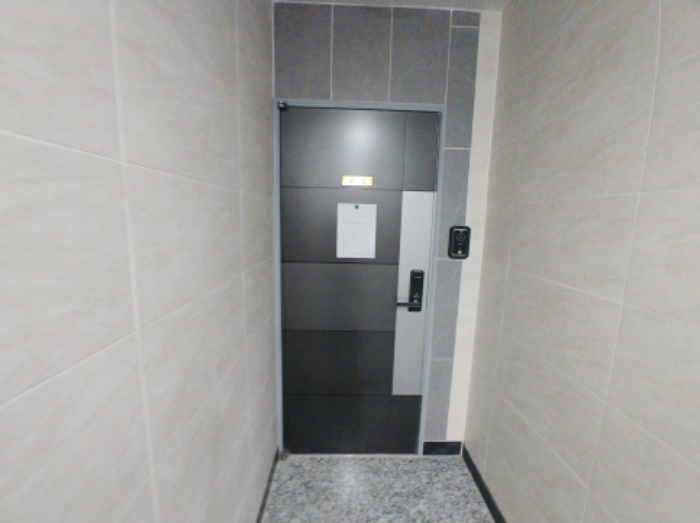 205호 안내문 부착