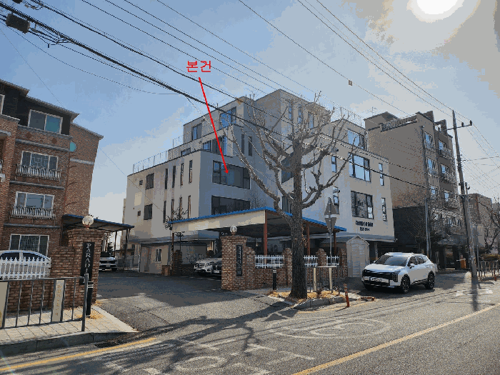 본건 전경(북서측 인근에서 촬영)