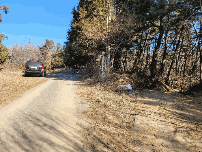 기호(2,3) 현황 도로 (갈림길 주변)
