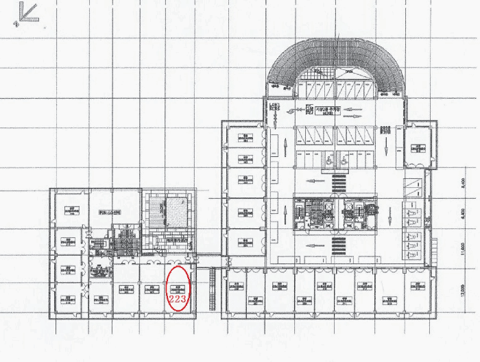 건물개황도(2층