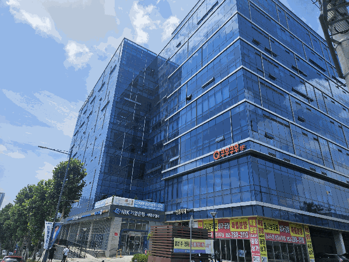 【 본건 전경(동별) 】