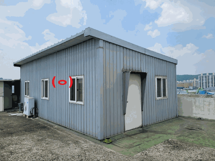 제시외건물 (ㅇ) 전경