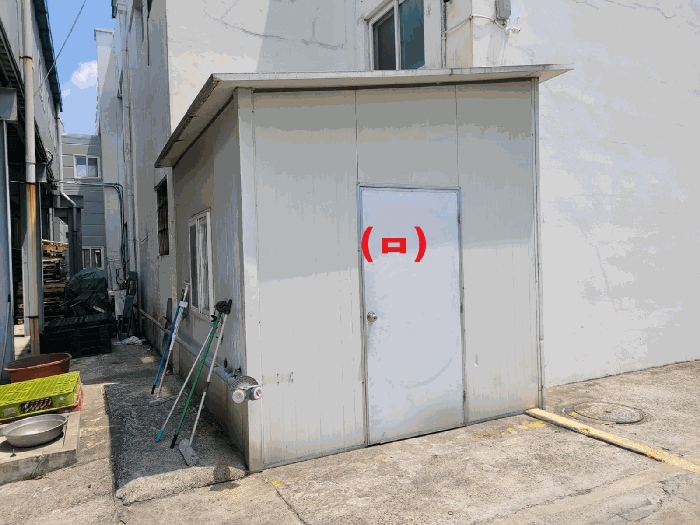 제시외건물 (ㅁ) 전경