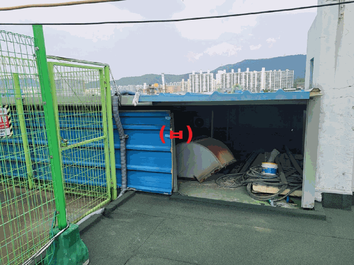 제시외건물 (ㅂ) 전경