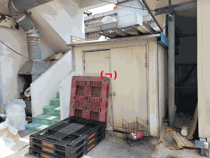 제시외건물 (ㄱ) 전경