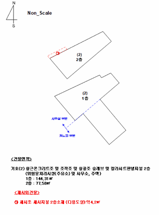 건 물 개 황 도
