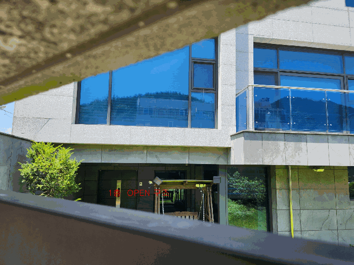 1층 OPEN 구조 부분 - 남측
