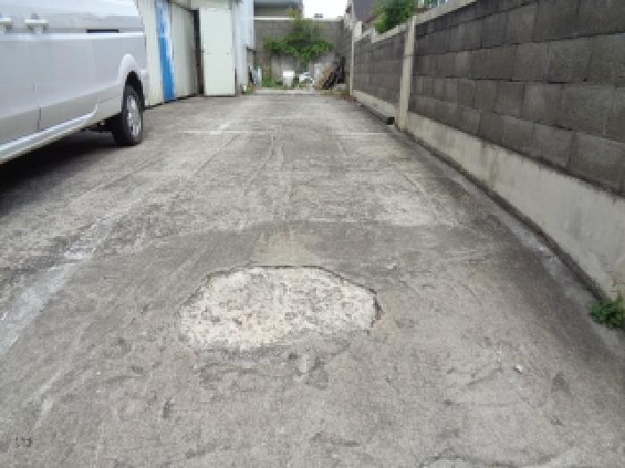 - 소재지 1(이도이동 380-13) 시멘트 포장 주차장