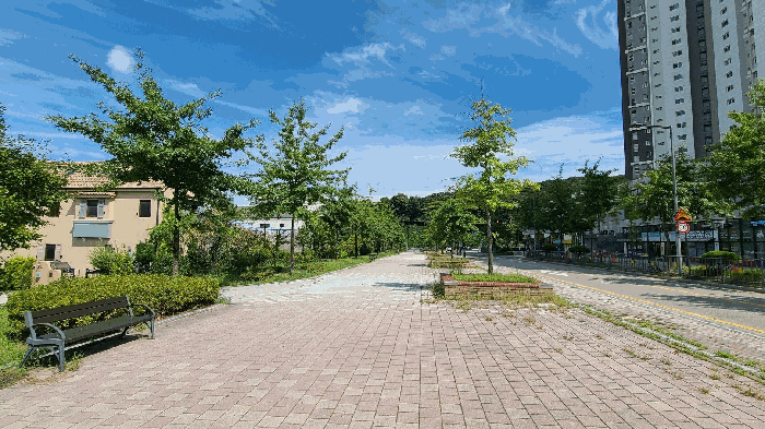 기호1) 토지 및 기호2) 건물 주변 전경