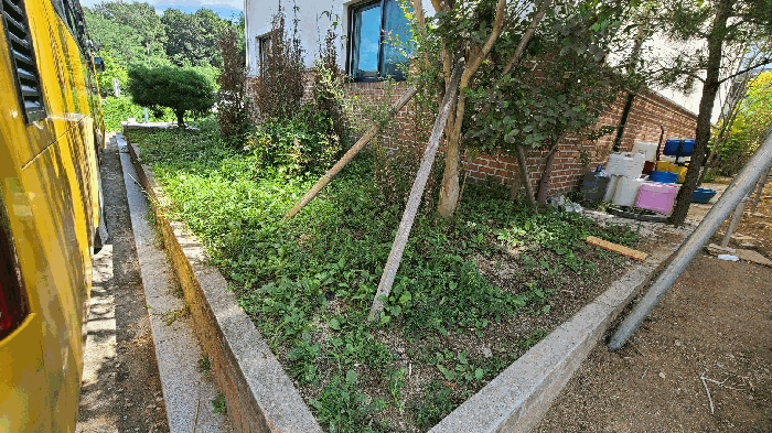 기호1) 지상 화단(조경수)