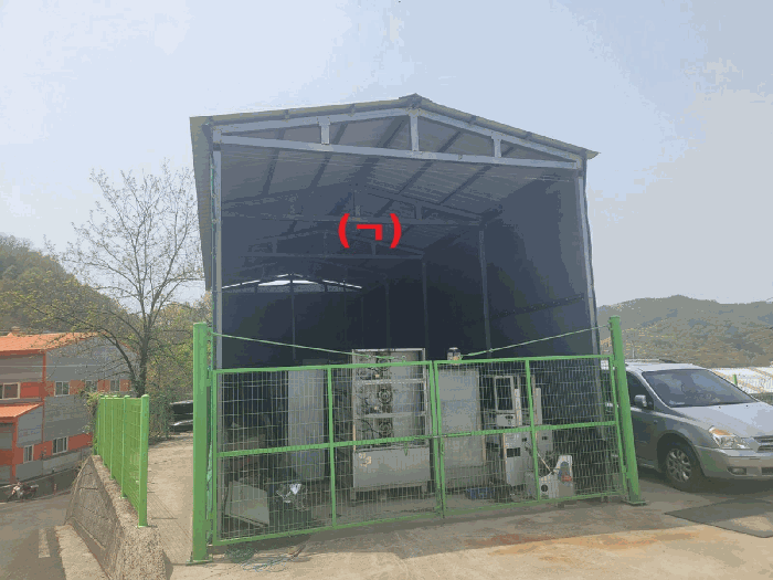  기호(1) 토지상의 제시외건물 (ㄱ) 전경