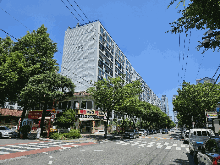 본건 전경
(남서측에서 촬영)