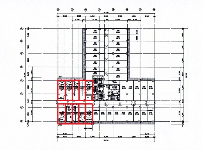 건물개황도(호별배치도)