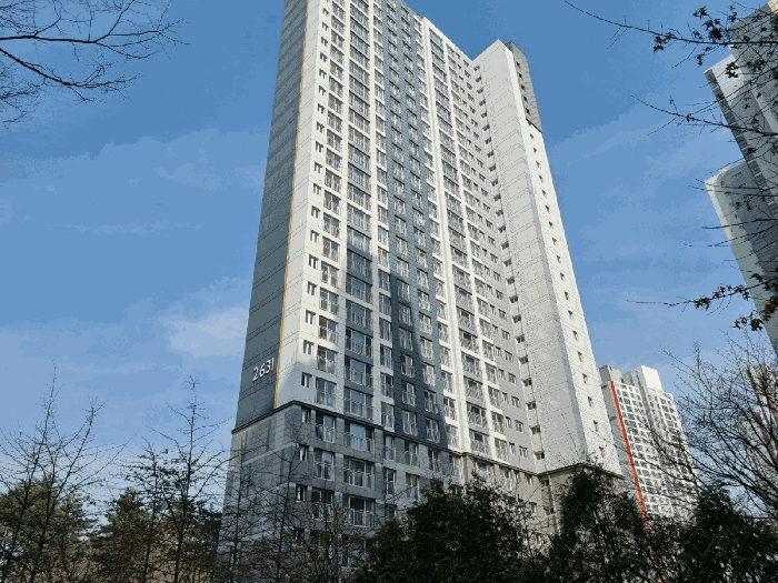 본건 남서측에서 촬영