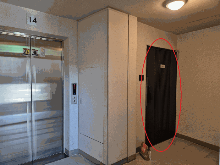 본건출입구 전경