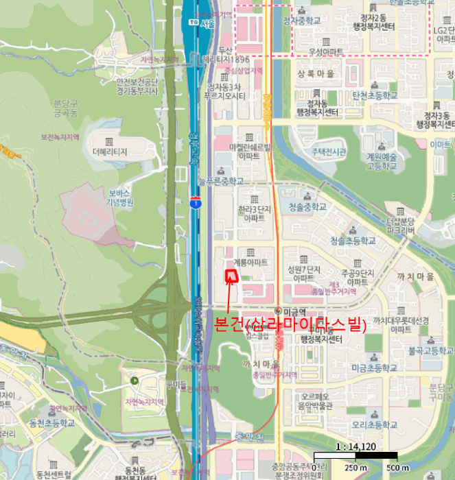 광 역 위 치 도(일련번호 1)