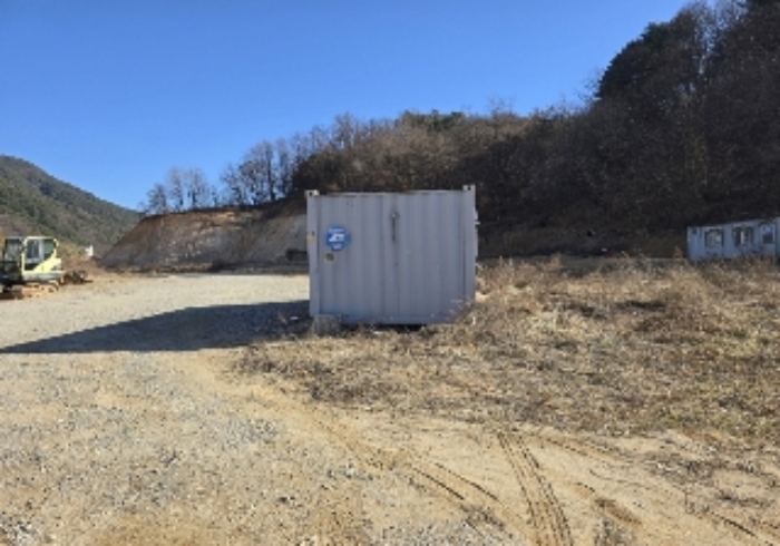 목적물 7번에 이동식컨테이너