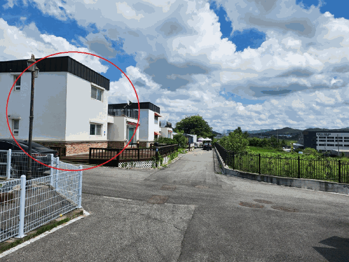 본건 도로 및 주변전경 ①