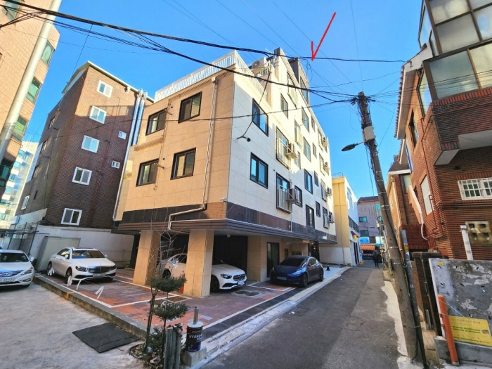 북서측에서 촬영