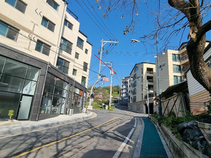 주위 전경(남측 인근에서 촬영)