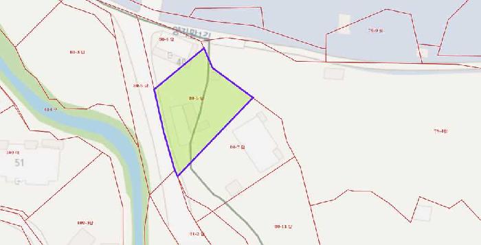 위성지도(스마트국토정보,제공): 목록 8번