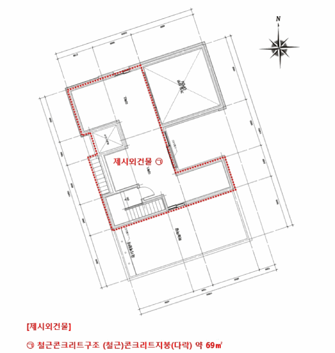 건물개황도 및 내부구조도(5)