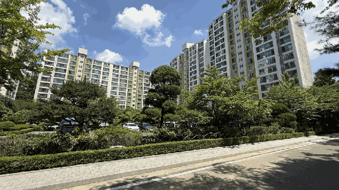 본건 단지 내 전경